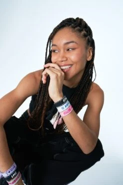 ELEVEN PARIS Ness Noir -Eleven Paris BRACELET0323