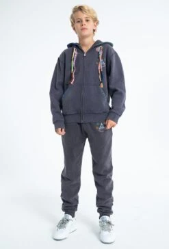 Baffie Noir Délavé -Eleven Paris Baffie SO10 4353