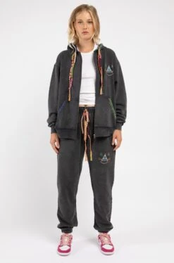 ELEVEN PARIS Moon Noir Délavé -Eleven Paris MOONSO10033.web