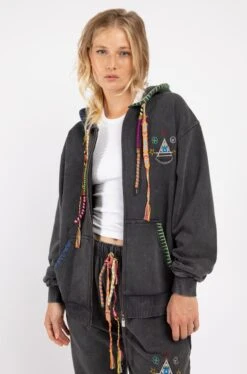 ELEVEN PARIS Moon Noir Délavé -Eleven Paris MOONSO10038.web