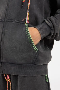 ELEVEN PARIS Moon Noir Délavé -Eleven Paris MOONSO10042.web