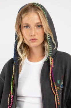 ELEVEN PARIS Moon Noir Délavé -Eleven Paris MOONSO10043.web