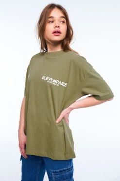 ELEVEN PARIS Name Kaki -Eleven Paris nameolive5042