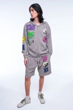 ELEVEN PARIS Namibie Gris Chiné -Eleven Paris namibiegreymelanged9381