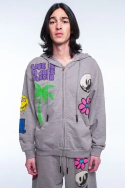 ELEVEN PARIS Newyork Gris Chiné -Eleven Paris newyorkgreymelanged9383 2