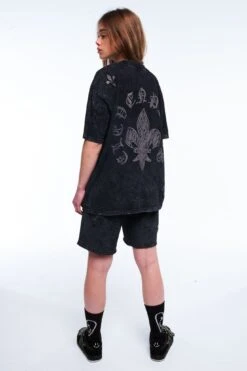 ELEVEN PARIS Noemie Noir Délavé -Eleven Paris noemieblackwash9542