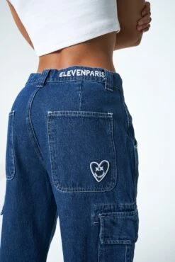 ELEVEN PARIS Safran Bleu Jean -Eleven Paris safranbl1125768